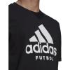 imageadidas Mens Futbol Logo TeeBlack