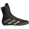 imageadidas Unisex Adult Box Hog 3Core Black Gold Met Grey Six