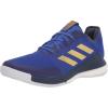 imageadidas Mens Crazyflight Track and Field ShoeLucid BlueMatte GoldTeam Navy Blue