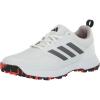 imageadidas Mens Tech Response Spikeless 30 Golf ShoeFootwear WhiteCore BlackGrey Two