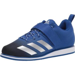 imageadidas Mens Powerlift 4 ShoeTeam Royal BlueSilver MetallicBlack