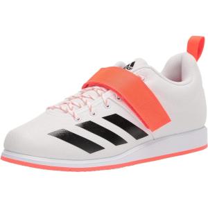 imageadidas Mens Powerlift 4 ShoeWhiteBlackSolar Red