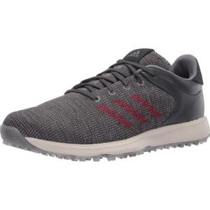 imageadidas Mens S2G Spikeless Golf ShoeGrey ThreeGrey FourCollegiate Burgundy