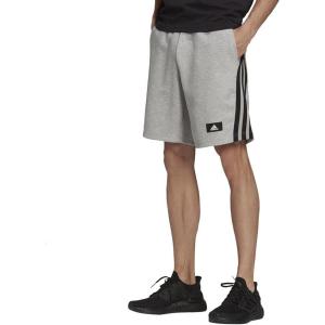 imageadidas Mens Sportswear Future Icons Three Stripes ShortMedium Grey Heather