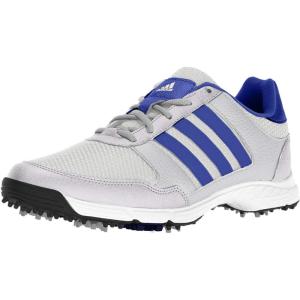 imageadidas Mens Tech Response 20 Golf ShoeWhiteRoyal