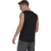 imageadidas Mens Aeroready Designed 2 Move Sport 3Stripes Tank TopBlack