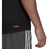 imageadidas Mens Aeroready Designed 2 Move Sport 3Stripes Tank TopBlack