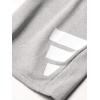 imageadidas Mens Sportswear Future Icons Three Bar ShortsMedium Grey Heather