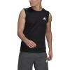 imageadidas Mens Aeroready Designed 2 Move Sport 3Stripes Tank TopBlack