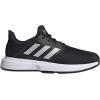 imageadidas Gamecourt Tennis ShoeBlackMatte SilverWhite