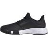 imageadidas Gamecourt Tennis ShoeBlackMatte SilverWhite