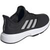 imageadidas Gamecourt Tennis ShoeBlackMatte SilverWhite