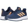 imageadidas Gamecourt Tennis ShoeCrew NavyScreaming OrangeWhite