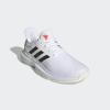 imageadidas Gamecourt Tennis ShoeWhiteBlackSolar Red