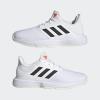 imageadidas Gamecourt Tennis ShoeWhiteBlackSolar Red