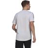 imageadidas Mens Aeroready 3Stripes TeeWhiteBlack