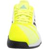 imageadidas Mens Courtjam Bounce Tennis ShoeSolar YellowBlackHazy Sky