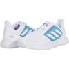 imageadidas Mens Courtjam Bounce Tennis ShoeWhiteWhiteHazy Blue