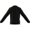 imageadidas Mens Essentials Fleece 3Stripes SweatshirtBlackWhite