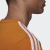 imageadidas Mens Essentials Fleece 3Stripes SweatshirtFocus OrangeWhite