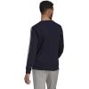 imageadidas Mens Essentials Fleece 3Stripes SweatshirtInkWhite