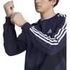 imageadidas Mens Essentials Fleece 3Stripes SweatshirtLegend Ink