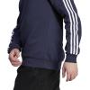 imageadidas Mens Essentials Fleece 3Stripes SweatshirtLegend Ink