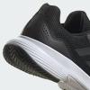 imageadidas Mens Gamecourt 20 Tennis ShoeCore Black Core Black Grey Four