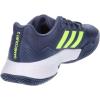 imageadidas Mens Gamecourt 20 Tennis ShoeShadow Navy Lucid Lemon Core White