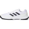 imageadidas Mens Gamecourt 20 Tennis ShoeWhiteBlackWhite