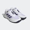 imageadidas Mens Gamecourt 20 Tennis ShoeWhiteTeam Navy BlueWhite