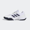 imageadidas Mens Gamecourt 20 Tennis ShoeWhiteTeam Navy BlueWhite