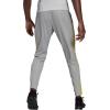 imageadidas Mens Tiro 21 Track PantsTeam Light GreyBright Yellow