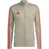 imageadidas Mens Tiro23 League Training JacketSilver PebbleBetter Scarlet