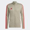 imageadidas Mens Tiro23 League Training JacketSilver PebbleBetter Scarlet