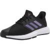 imageadidas Gamecourt Tennis ShoeBlackBlackWhite