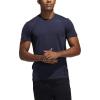 imageadidas Mens Aeroready 3Stripes TeeLegend Ink