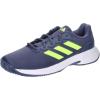 imageadidas Mens Gamecourt 20 Tennis ShoeShadow Navy Lucid Lemon Core White