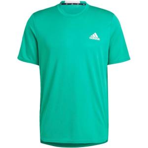 imageadidas Mens Designed 4 Movement TeeCourt GreenWhite