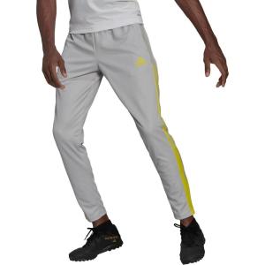 imageadidas Mens Tiro 21 Track PantsTeam Light GreyBright Yellow