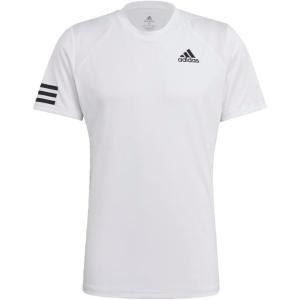 imageadidas Originals Mens Club Tennis 3Stripes TeeWhiteBlack