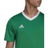 imageadidas Mens Entrada 22 JerseyTeam GreenWhite