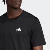 imageadidas Mens Essentials Feel Ready Training TShirtBlackWhite