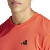 imageadidas Mens Essentials Feel Ready Training TShirtBrick Redblack