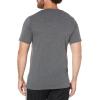 imageadidas Mens Essentials Feel Ready Training TShirtDark Grey HeatherWhiteBlack