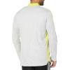 imageadidas Mens Tiro 21 Track JacketTeam Light GreyBright Yellow