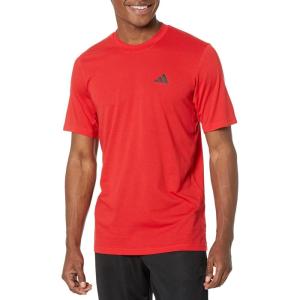 imageadidas Mens Essentials Feel Ready Training TShirtBetter ScarletBlack