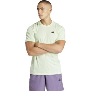 imageadidas Mens Essentials Feel Ready Training TShirtSemi Green SparkBlack