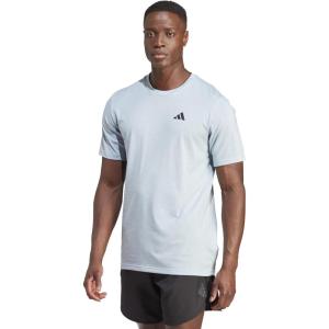 imageadidas Mens Essentials Feel Ready Training TShirtWonder Blueblack