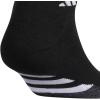 imageadidas Mens Cushioned Low Cut Socks 3 PairsBlackWhiteOnix Grey